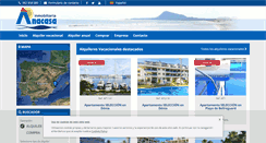 Desktop Screenshot of anacasa.es