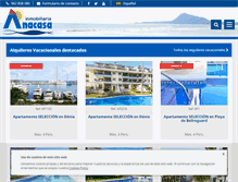 Tablet Screenshot of anacasa.es